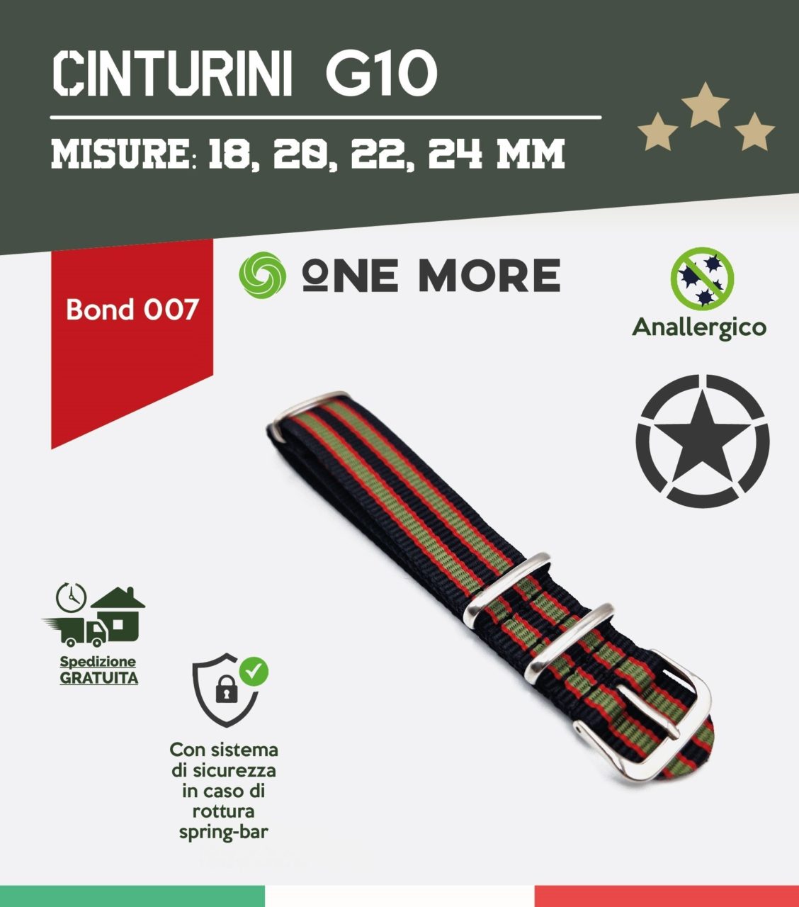 cinturini nato bond