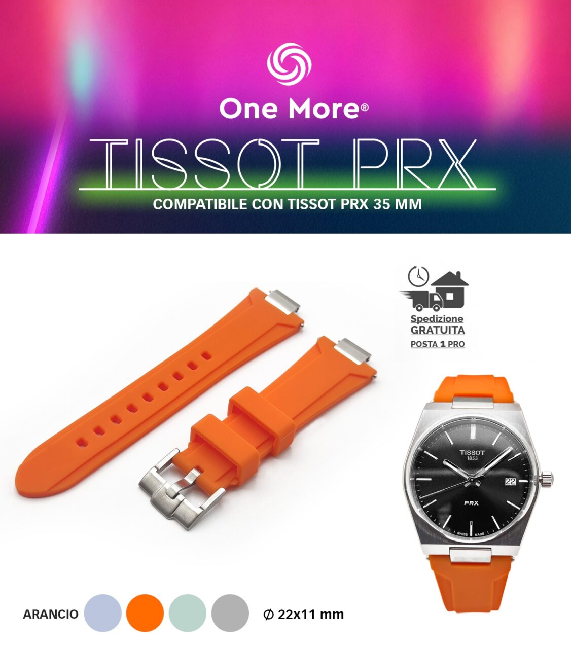 Tissot_PRX_colori_BLACK_ARANCIO