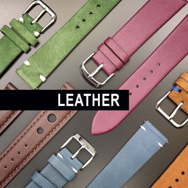 Leather straps