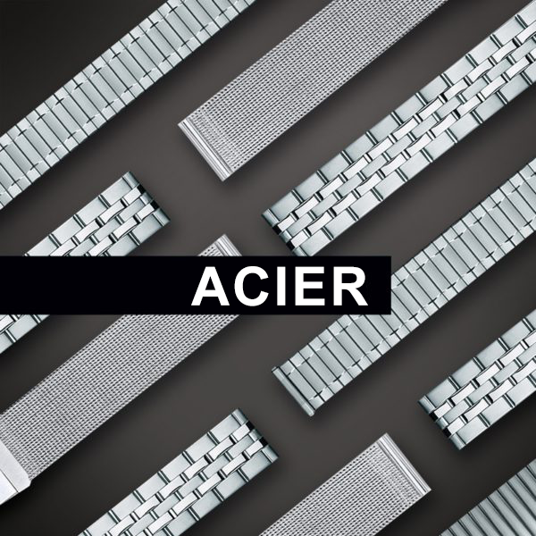 Bracelets en acier